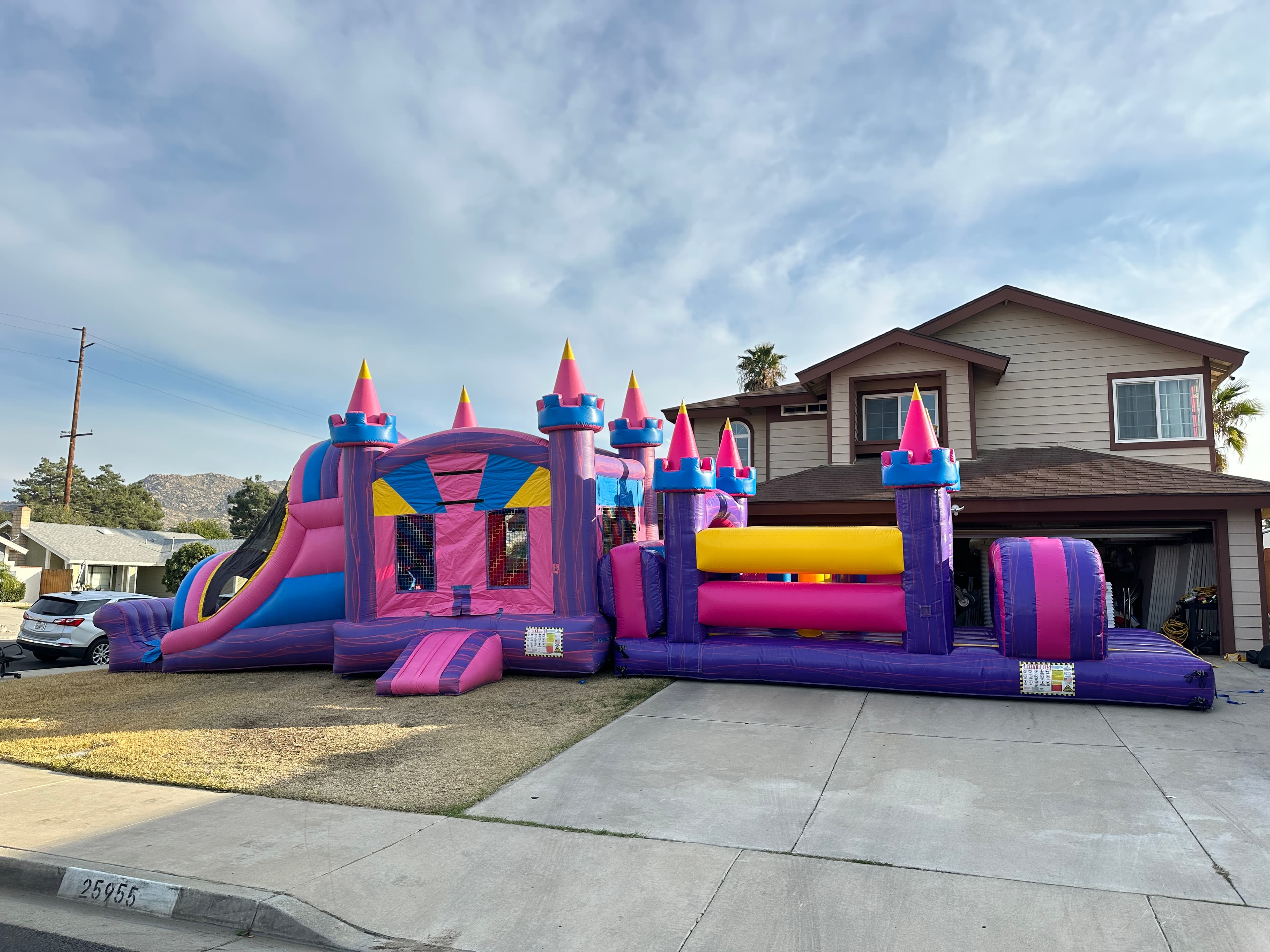 52 ft Girl Color Obstacle Course