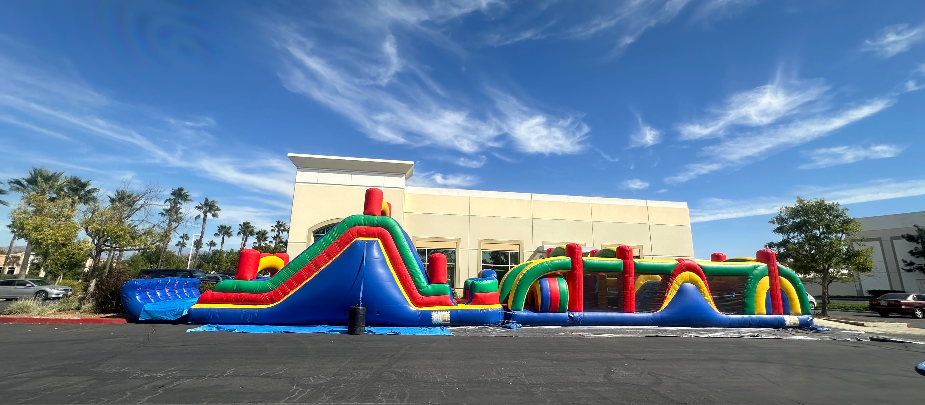 80ft Obstacle course jumper